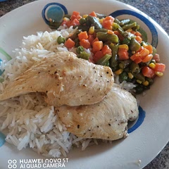 Absolutely divine. Simple and delicious. Took less than 10 minutes to prepare. Only trouble is trying to stick to your portion size as it's so tempting.