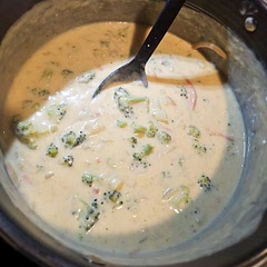 I used more broth & paprika. I also mixed my flour and broth before stirring in to avoid clumps. 