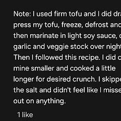 Marinate I will use next time (from someone's note on another recipe)