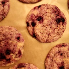 Made blueberry lemon, using frozen blueberries. Good flavor and decent texture. Curious if egg would improve the texture.