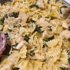 Add chicken. Makes it soooo delicious.