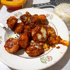 it's not the prettiest but was hella delicious 