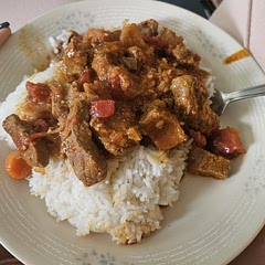 I might suggest a bit more curry powder. I do not taste any of the curry. But it is good.