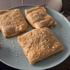 Bake a lil longer if you want your rolls crispy, they were done at 15 but we like em crispy