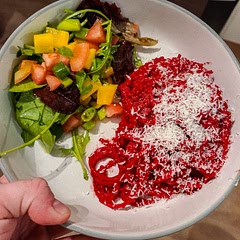 Easy recipe, I didn't think I'd like beets in a pasta sauce but it was lovely! My sauce came out a bit chunky as I had to cook the beets myself (mis-read the recipe so my bad). Forgot parsley, but will definitely make again! 