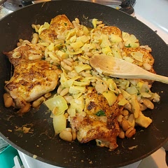 Simple, quick, and tasty! I added some pan seared chicken thighs to make it a complete meal. Kids and husband approved!
