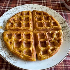 Sooo good! I cut the recipe in half. The only thing I changed was to use just a 1/2 tbs white sugar and a 1/2 tbs brown sugar. I also used only about a 1/2 tsp pumpkin pie spice. They turned out crispy and flavorful!