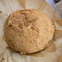I'm not sure if it was me or something else (probably me; I'm still getting into baking), but it was denser than I thought it would be. It was still good, though!