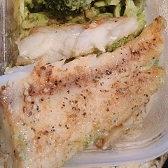 Simple, easy and delicious. Cooked on the stove top instead of in the oven. 10/10