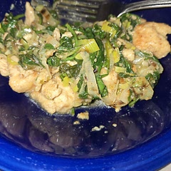 Made as directed. It was very delightful. I have no idea why so many needed to have noodles, or rice, or something else with it...but to each their own. To me it was very filling but then again, I'm an empty nester only feeding 2 nowadays.