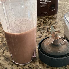 Add some sugar to it so it isn’t as bland and is sweet