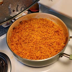 Doubled and added 1 1/2 tbs of tomato chicken bullion power and 15-20 shakes of chili powder. Very good!