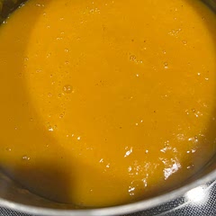 Used immersion blender. Tastes good!