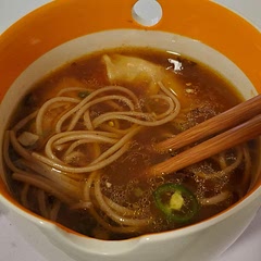 Added Soba noodles and omitted sesame oil for Maggie Seasoning Sauce, but it's a fantastic dish. And easy too. I even lightly fried the potstickers in the oil before cooking the aromatics.