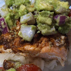 Such a delicious recipe.
I airfried the salmon and left off the cilantro (allergic to cilantro) only changes to the instructions. 
The avocado salsa was delicious!