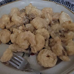 It tasted amazing.  Just make sure you make something to go with it.
