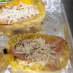 Added some chopped /sliced andouille for a little extra flavor 