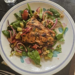I added some spinach leaves and it was delicious 