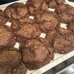 These were amazing! Very easy recipe and the taste was exactly what I was craving. I topped with sugar in the raw for a crunchy topping and it was perfection. You really should make these!