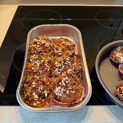 Had to make without the correct tin, however may not look great but taste yummy