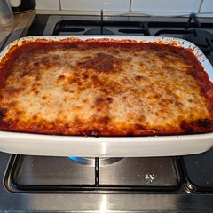 Overcrowded the veg so it didn't roast properly and turned mushy. Don't use passata as it's too thin. Buy a store bought sauce or make it yourself. Will try again with this in mind.