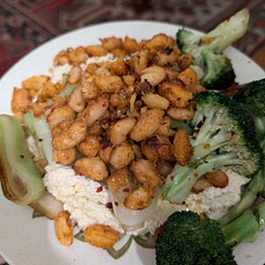 I also fried up from leeks with the broccoli which worked well 
