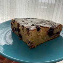 Very tasty! 
Red in comments to reduce sugar and I did put 150 g, but I could’ve put even less. Didn’t get the fluffy part like some of you. And: what is the measure of baking tin? I used 22.