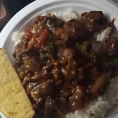 Added veggies (sauteed in pan before adding) but if you are gonna add anything make sure to add a bit more water to keep everything tender.