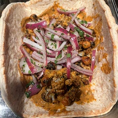 The overall flavor is not bad but roasting the vegetables for 30+ minutes was totally overboard. The chickpeas almost completely burnt so I would recommend beginning to check everything at 15 minutes and only roasting for 20 at most.