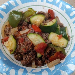 Maybe make it with ground turkey or chicken next time 