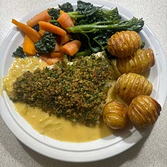 Used cod and gluten free sourdough for the breadcrumbs. Only put ‘special occasion’ below due to the amount of butter in the sauce.