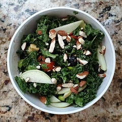 Very delicious but I didn't really taste the avocado, maybe it needed more? I also added some sliced apples since I have a ton! 10/10