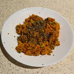 Used diluted coconut cream instead of coconut milk. Quick and easy. So delicious!