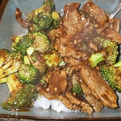 Sauce was too thick. It needs a little more water and a bit less corn starch.