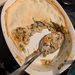 Best chicken pot pie recipe I've made! Made as ordered.