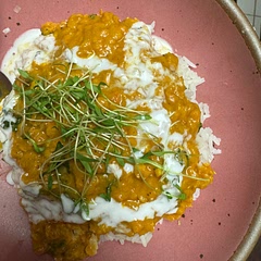 Loved this - definitely going into rotation. I did add some better than bouillon to the water and doubled the garlic and ginger. Otherwise really yummy and straightforward.