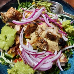 This was really good! The marinade is going to be used outside of this recipe for sure!