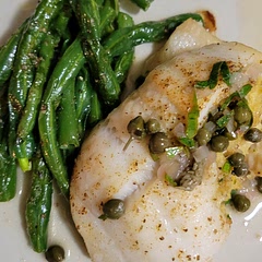 Easy enough for a weeknight yet fancy enough for a dinner party. Next time I'll add a bit more seasoning and onions to the crab filling. 