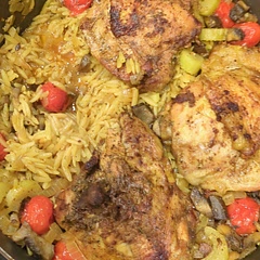 Very good, simple pan to oven meal. 