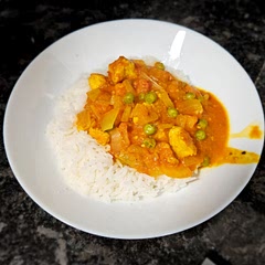 Good but I wouldn't make it with peas next time. Took about 1.5 hrs in total prep + cooking