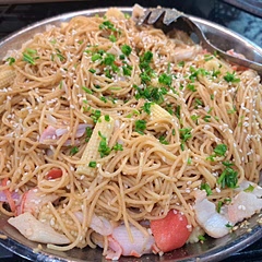 I added imitation crab, baby corn and chives for our family. It was really good and the kids had seconds. I'll be making this again.