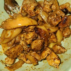 I made it in my electric skillet and it turned out pretty good. If there was another component to bring out the sweetness of the apples like brown sugar it'd be much better. But it really isn't bad as is