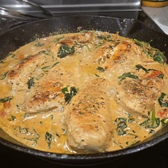 Easy, rich, and colorful dish. I'll definitely make it again.