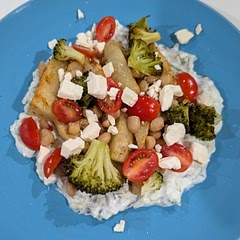 This was my second time making this. It's so good. Added some feta to it. 