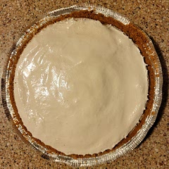 I use a pre-made gf graham cracker crust. I make a similar one without the whipped topping, and they're both good! 