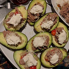 Delicious! Tried to get really ripe avocados but some were not that ripe so it was a bit harder to scoop 😅 but it was really tasty and easy to make.