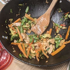 Needed one more person to finish it.  Delicious and simple for family!