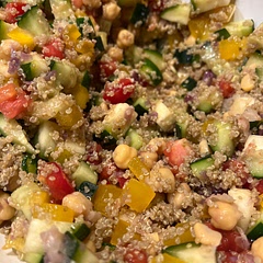 Good salad but I wasn’t a huge fan of the dressing. I just used a zesty Italian dressing instead.
