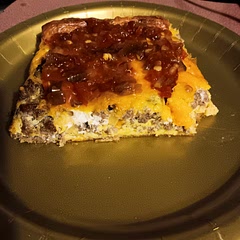 Very good and easy to make. I added onions cooked in bacon fat and topped with pepper relish. Delish!
