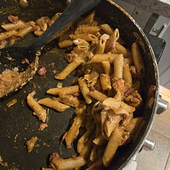 We added shredded cheese.
Alittle dry, but will make again.